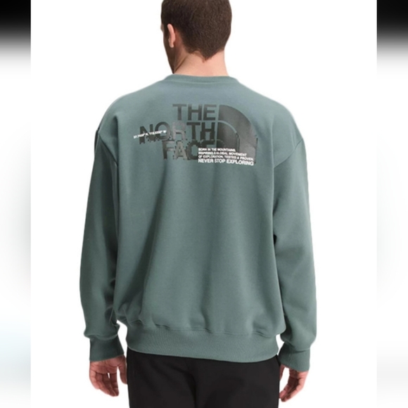 The North Face Other - The North Face Men's Balsam Green Crewneck